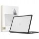 Tech-Protect Velar Case for MacBook Air 15" 2023 / 2024 / 2025 / 2026 - Transparent Black