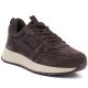 Women's chocolate leather shoes Vinceza FIO27-67006