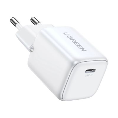 4. Ugreen Nexode mini CD318 15324 GaN 20W USB-C PD 3.0 / QC 4.0 network charger - white