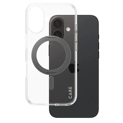 2. CARE by PanzerGlass Feature Kickstand Case iPhone 16 6.1" black/black MagSafe 1321