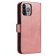 4. Wallet Case with Stand for iPhone 15 Pro Magnet Case - Pink