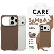 CARE by PanzerGlass Fashionable Samba MagSafe Case for iPhone 17 Pro - Brown