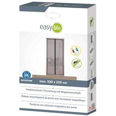 45. SLAMB DOOR MOSQUITO NET 100X220 CM WITH MAGNETIC CLOSURE