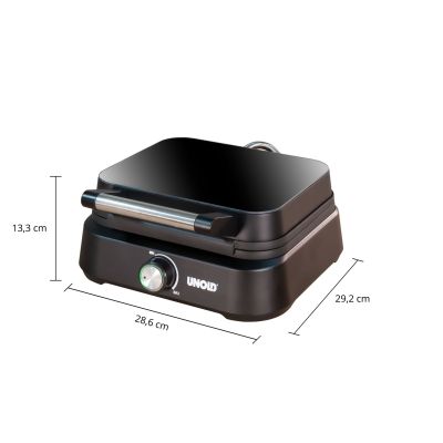 4. Unold 48275 2-Waffle Maker 1500W Black