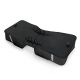 3. Wozinsky Double Bicycle Pannier Bag for Rack, 28 L, Black (WBB34BK)