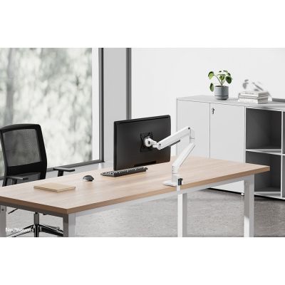 10. Neomounts DS70-250WH1 Monitor Holder/Stand 88.9 cm (35") Desk White