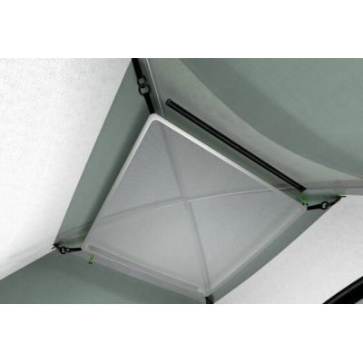 10. Husky BIZON 3 PLUS three-person tourist tent, 220 x 410 x 130 cm, 5.2 kg green