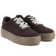3. Women's brown platform shoes Big Star UU274004