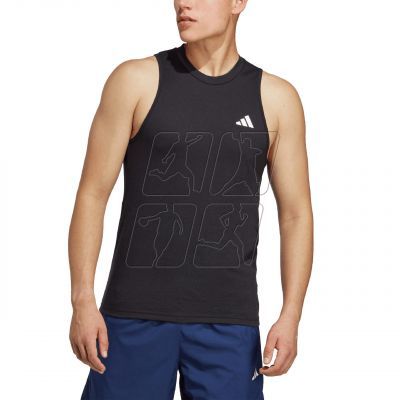 3. Adidas Train Essentials Training Top M IC6945