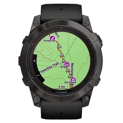 17. Garmin fenix 7X Pro 3.56 cm (1.4") MIP 51 mm Digital 280 x 280 px Touchscreen Black Wi-Fi GPS