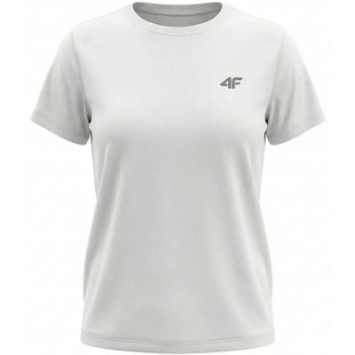 Women's T-shirt 4F F3308 white 4FWMM00TTSHF3308 10S