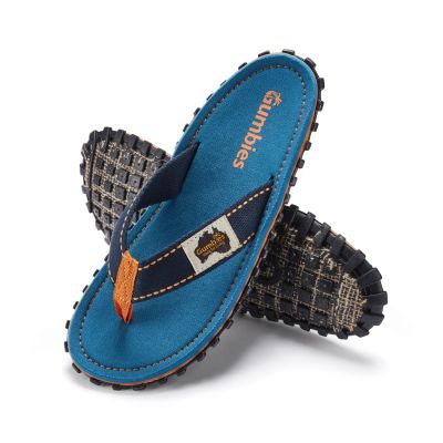 2. Gumbies unisex flip-flops ISLANDER FLIP-FLOP TRICOLOR BLUE