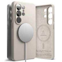 Ringke Silicone MagSafe Case for Samsung Galaxy S26 Ultra - Beige