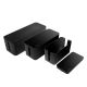 2. LogiLink KAB0077 cable organizer Universal Cable box Black 3 pcs.