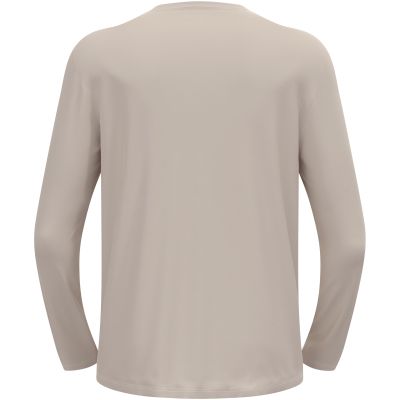 2. Men's ODLO Merino 200 Tourist T-Shirt Crew Neck l/s Long-Sleeve Shirt, Grey