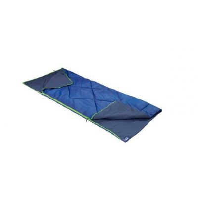 2. High Peak Ceduna Rectangular Polyester Sleeping Bag, Blue