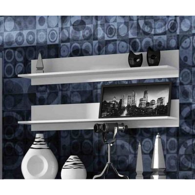 Shelf 125cm (2 pcs) SOHO white matt