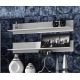 Shelf 125cm (2 pcs) SOHO white matt