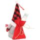 20. DECORATIVE SANTA CLAUS WITH GIFT BAG 20CM GIRL
