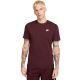 Men’s Nike Club Tee T-Shirt burgundy AR4997 652