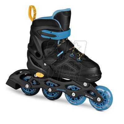 3. Spokey Quattro 4IN1 inline skates SPK-943433 size 34-37 BK/DBL