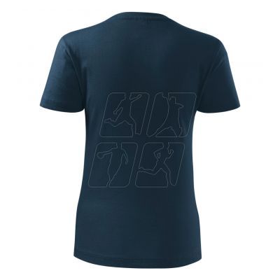 2. Malfini Classic New W T-shirt MLI-13302 navy blue