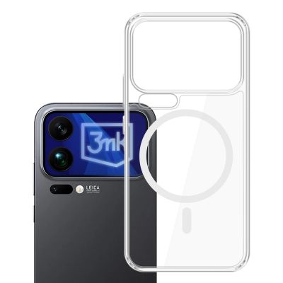 9. 3mk Armor MagCase for Xiaomi 17 Pro - transparent
