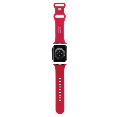2. Hello Kitty Silicone Kitty Head strap for Apple Watch 38/40/41mm - red