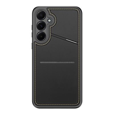 16. Dux Ducis Rafi II Case for Samsung Galaxy S25+ with Stand and Wallet - Black