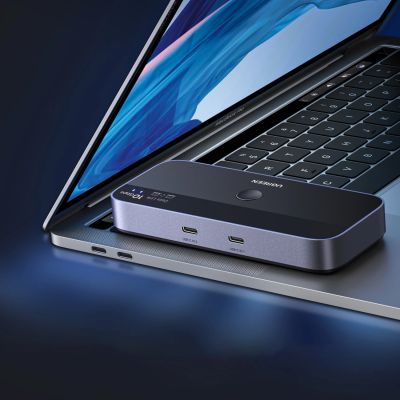 5. Ugreen switch USB-C USB-A 10Gb/s - gray