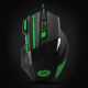 9. Esperanza Wolf EGM201G computer mouse (optical; 2400 DPI; black)