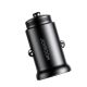 2. Joyroom JR-CCN06 30W 2x USB-C Metal Mini Car Charger - Black