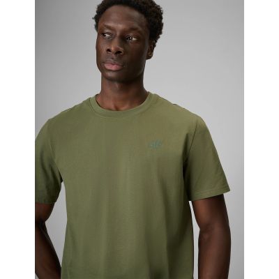 3. Men's regular plain T-shirt 4F 4FRSS26TTSHM4261-44S