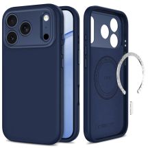 Tech-Protect Uniq MagSafe CC case for iPhone 18 Pro / 17 Pro - navy blue
