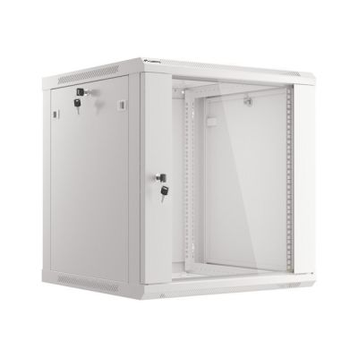 15. Lanberg WF01-6612-10S 12U Rack Wall-mounted Cabinet Gray