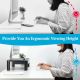 10. TECHLY TABLE MONITOR STAND WITH ADJUSTABLE HEIGHT