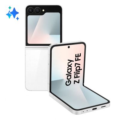 4. Samsung Galaxy Z Flip7 FE 17 cm (6.7") 5G 8 GB 128 GB 4000 mAh White