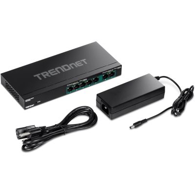 5. Trendnet TPE-TG327 Switch - 24-Port Unmanaged, Gigabit Ethernet (10/100/1000), Power over Ethernet (PoE), Wall-Mountable
