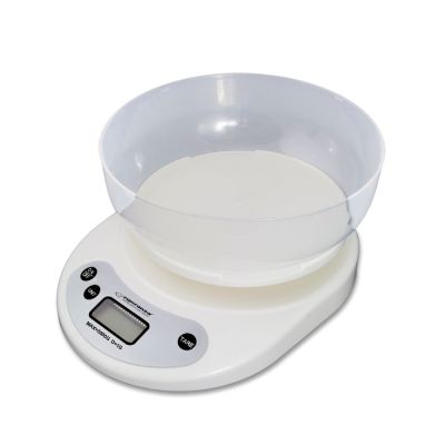5. ESPERANZA COCONUT EKS007 Electronic Kitchen Scale with Bowl