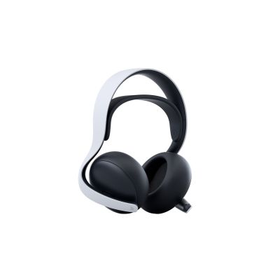 9. Sony PULSE Elite Wired & Wireless Bluetooth Gaming Headset Headband Charging Stand Black, White