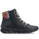 2. Rieker 55040-00 comfortable black women's ankle boots