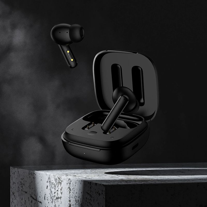 7. QCY T13 In-Ear Headphones with ANC IPX5 Bluetooth 5.3 - Black