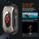 15. Spigen Thin Fit Case for Apple Watch Ultra (49mm) - Black