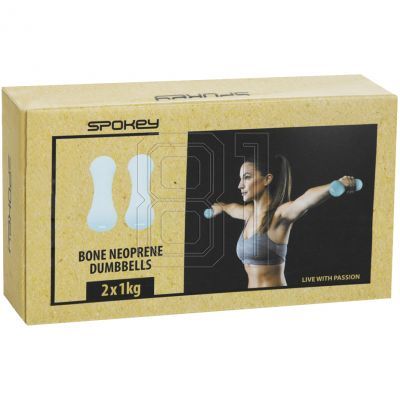 4. Spokey Bone 926520 neoprene dumbbell set