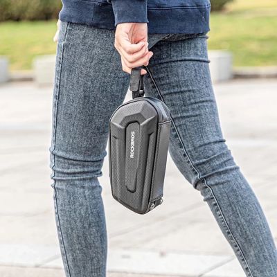 9. Rockbros B69 bicycle saddle bag 1.8l with easy release system - black