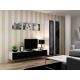7. VIGO full display cabinet '180' 180/40/30 white/black half