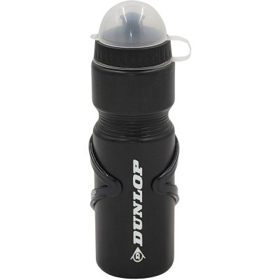 7. DUNLOP 750ML BICYCLE BOTTLE WITH CAGE BLACK