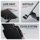 13. Axagon STND-LRB Laptop-Ständer, 360° drehbar, Doppelgelenk, extenderbar Notebook and tablet stand Black 43.9 cm (17.3")