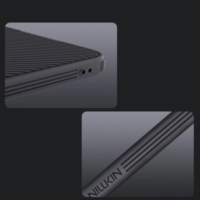 11. Nillkin CamShield Pro Case for Samsung Galaxy S25 with Camera Cover - Black