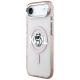 2. Karl Lagerfeld IML Choupette Sketch Logo MagSafe Case for iPhone 17 Air - Pink
